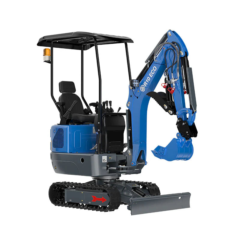 Rippa R10 Kubota Diesel engine Excavator, Hydraulic Thumb/Bucket/Telescopic Track/Swing Boom