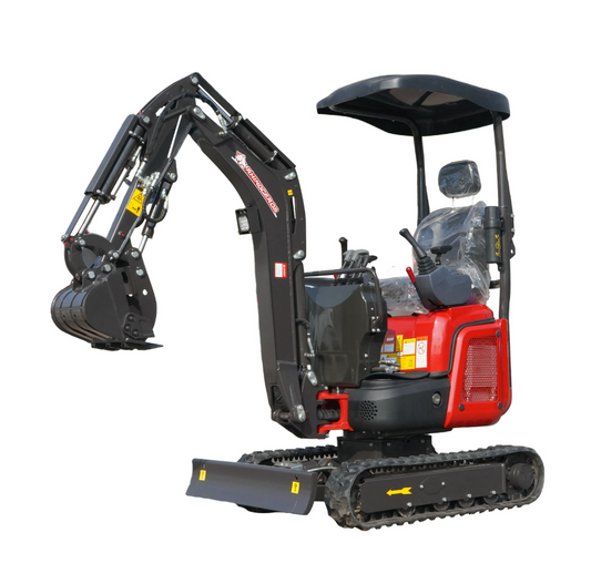 Rhinoceros 1.5 Ton Mini Excavator XN13 B&S Engine
