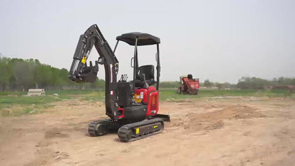 Rhinoceros 1.5 Ton Mini Excavator XN13 Kubota Engine