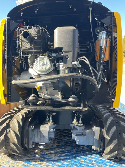 1 TON R319 Mini Excavator w/ Canopy:B&S XR210 EPA Gas Bucket/Hydraulic Thumb